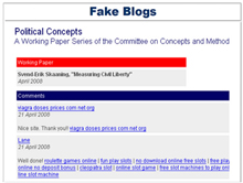 Fake Blogs
